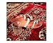 Mules/Slippers with Glass on Red Carpet; from Peshawar, Pakistan Costume & Fashion Photographic Poster Print by Ramla A., 24x20