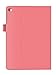 iPad Air 2 Case, Apple iPad Air 2 Leather Case, rooCASE Dual View Slim Fit Leather PU Folio Case with Smart Cover Auto Sleep / Wake Feature for Apple iPad Air 2 (iPad 6) 2014 Model, Pink