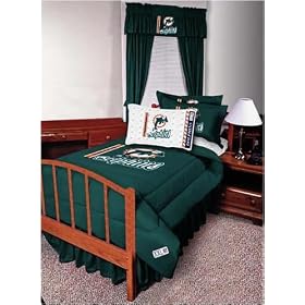 Miami Dolphins Twin Size Bed skirt