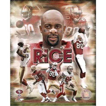 Jerry Rice 49ers Collage 8x10 Photo