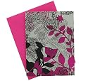 Paperchase Box Od 12 Notecards. Pink Botanical Design