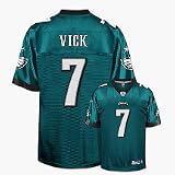 Michael Vick Philadelphia Eagles #7 Replica Reebok NFL Football Jersey (Green)