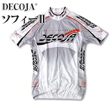 DECOJAサイクルライドジャージ　半袖　ソフィーII　(23076)