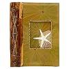 All Natural Handmade Journal - Starfish Sand Design