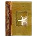All Natural Handmade Journal - Starfish Sand Design