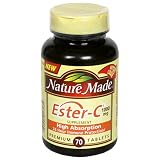 Nature Made Ester-C Supplement, 1000 mg, 70 Premium Tablets (Pack of 2)
