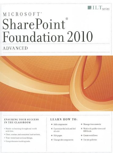 Sharepoint Foundation 2010: Advanced, Student Manual (Ilt)