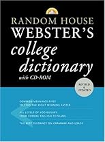 Random House Webster's College Dictionary with CD-ROM