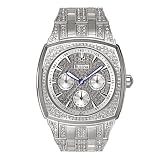 Bulova Mens Crystal Day-Date Watch #96C002 by Bulova