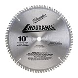 Milwaukee 48-40-4164 Endurance 10 inch 60 Tooth ATB Crosscutting Saw Blade with 5/8 inch Arbor