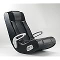 MusicRocker wireless Modell Tecfreak Schwarz (Multimediasessel, Soundsessel, Gaming Chair, Sound Chair, Stereo 2.1 Syste