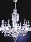LAMPS BEAUTIFUL Buckingham Ten Light Crystal Chandelier by James R. Moder--Excellent customer service--see our feedback.