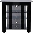 Sanus Systems SF-A29B 4-Shelf Audio Video Stand (Black)
