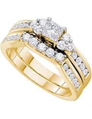 1.0CT-DIA 0.30CT-CPR BRIDAL SET