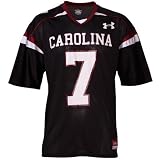 Under Armour South Carolina Gamecocks #7 Black Replica Football Jersey