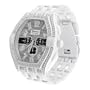 Geneva Platinum Mens Metal Link Watch