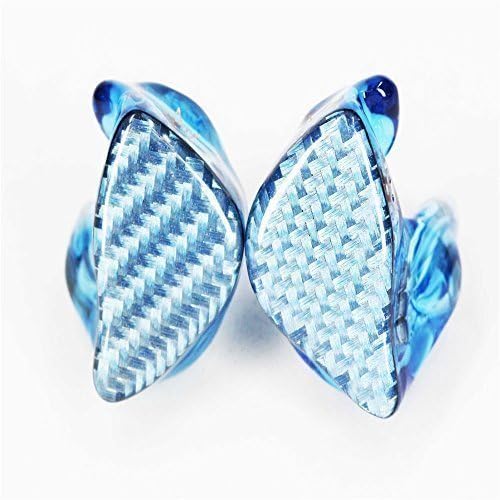 Heir Audio Customized High Quality Sound Earphones Blue