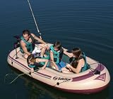 Inflatable Solstice Voyager 5 Person Fishing Boat