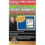 Pat Sajak Code Letter Cross'd Words and More: 2008 EDay2Day Calendar book cover