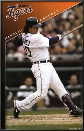 Detroit Tigers- Ordonez Lamina Framed Poster Print, 22x34