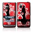 Red Groupie Design Protective Skin Decal Sticker for LG Dare Cell Phone