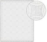 Double Wedding White Ring - 69 x 48 Blanket/Throw