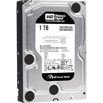 Set A Shopping Price Drop Alert For Western Digital Caviar Black 1 TB SATA III 7200 RPM 64 MB Cache Internal Desktop Hard Drive Bulk/OEM - WD1002FAEX