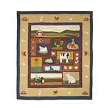 Patch Magic Twin Barnyard Duvet Cover