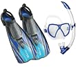 Aqualung Flexar Travel Snorkelling Set - Italian Made