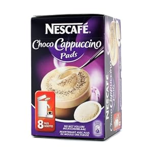 Nescafé Choco Cappuccino KaffeePads Topping Senseo 8 Stuck