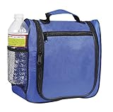 Multi Pocket Hanging Toiletry Cosmetics Travel Bag, Royal Blue