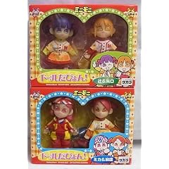 ミニモニ。ドールだぴょん! ２種　辻＆矢口　ミカ＆加護