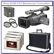 Sony HDR-FX7 3-CMOS Sensor HDV High-Definition Handycam Camcorder with 20x Optical Zoom + Willoughy's Professional Users Package