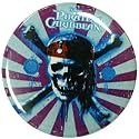 Pirates Of The Caribbean - Blue Skull Button