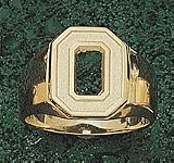 Ohio State Buckeyes O Men's Ring Size 11 - 14KT Gold Jewelry