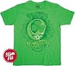 Grateful Dead Boston The Garden - Distressed - Adult Green Slim Fit T-shirt