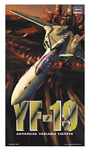 new macross plus yf-19 advanced fighter 1/72 scale hobby toy