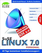 Linux - Suse 7.0 Personal inkl. KDE 2.0