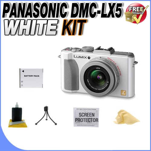 price Panasonic DMC-LX5W BUNDLE 1