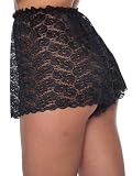 American Apparel Lace Ribbon Lingerie Short