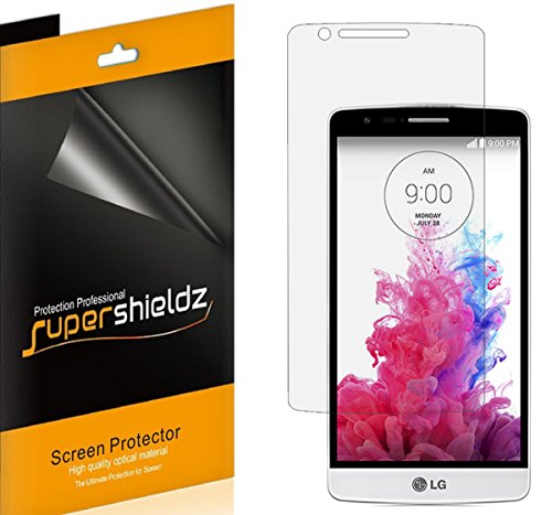 [6-Pack] SUPERSHIELDZ-Anti-Glare & Anti-Fingerprint (Matte) Screen Protector Shield For LG G3 Vigor + Lifetime Replacements Warranty [6-PACK] - Retail Packaging