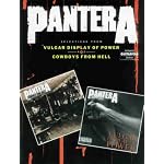 Pantera Selections from Vulgar Display of Power and Cowboys from Hell (Authentic Guitar-Tab) book cover