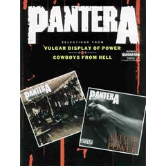 Pantera Selections from Vulgar Display of Power and Cowboys from Hell (Authentic Guitar-Tab)