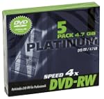 Platinum DVD-RW DVD vergini, velocit�...