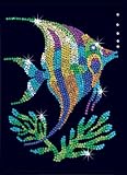 Sequin Art Angel Fish