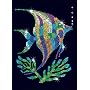 Sequin Art Angel Fish