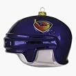 Atlanta Thrashers 3" Collegiate Glass Football Helmet Holiday Ornament - NHL Hockey