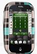NEW Burbbery Style Checkbox Checkered Blue Brown Snap-On Cover Case Cell Phone Protector for Sprint Palm Pre