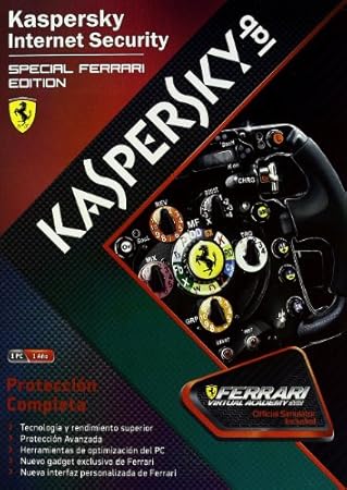 Kaspersky Internet Security 2011 1 licencia base 1 año Ferrari