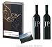 Zum Vatertag - ein wunderschönes Weingeschenkset - Wein Geschenkset, portugiesischer Rotwein trocken ein guter Wein in - ein sehr guter Wein in 2er Präsentbox Elegance